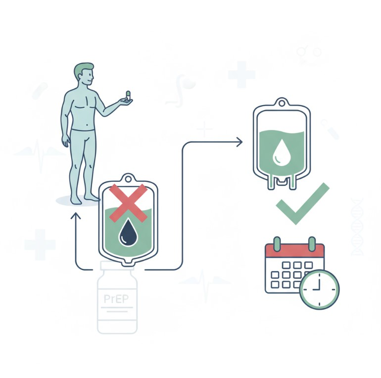 Чи можуть бути донорами люди, які постійно приймають ПрЕП (PrEP) - препарати доконтактної профілактики ВІЛ? Чи можуть бути донорами люди, які постійно приймають ПрЕП (PrEP) - препарати доконтактної профілактики ВІЛ?